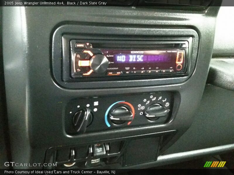 Black / Dark Slate Gray 2005 Jeep Wrangler Unlimited 4x4