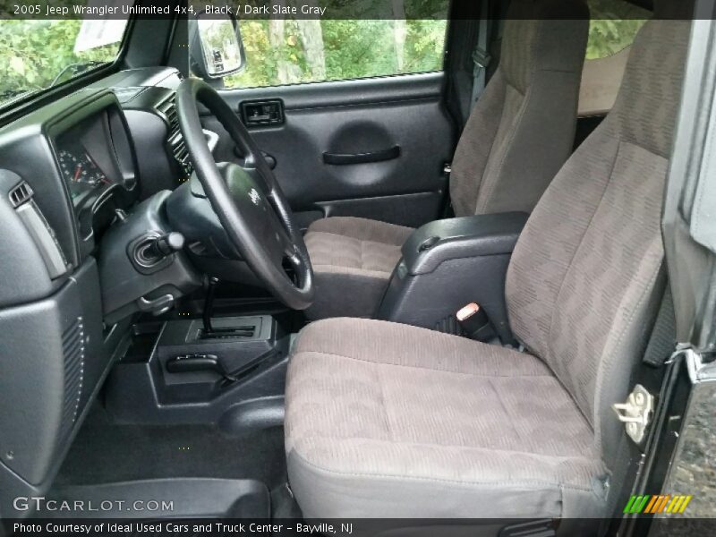 Black / Dark Slate Gray 2005 Jeep Wrangler Unlimited 4x4