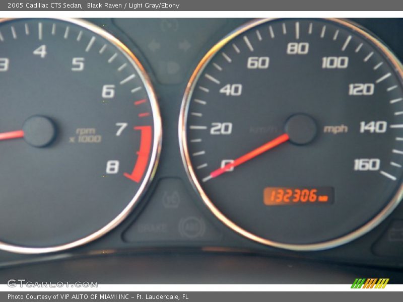 Black Raven / Light Gray/Ebony 2005 Cadillac CTS Sedan