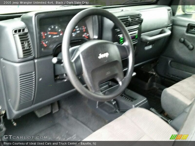 Black / Dark Slate Gray 2005 Jeep Wrangler Unlimited 4x4