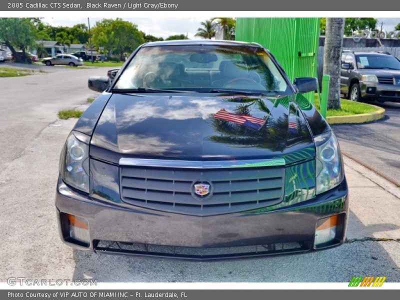 Black Raven / Light Gray/Ebony 2005 Cadillac CTS Sedan