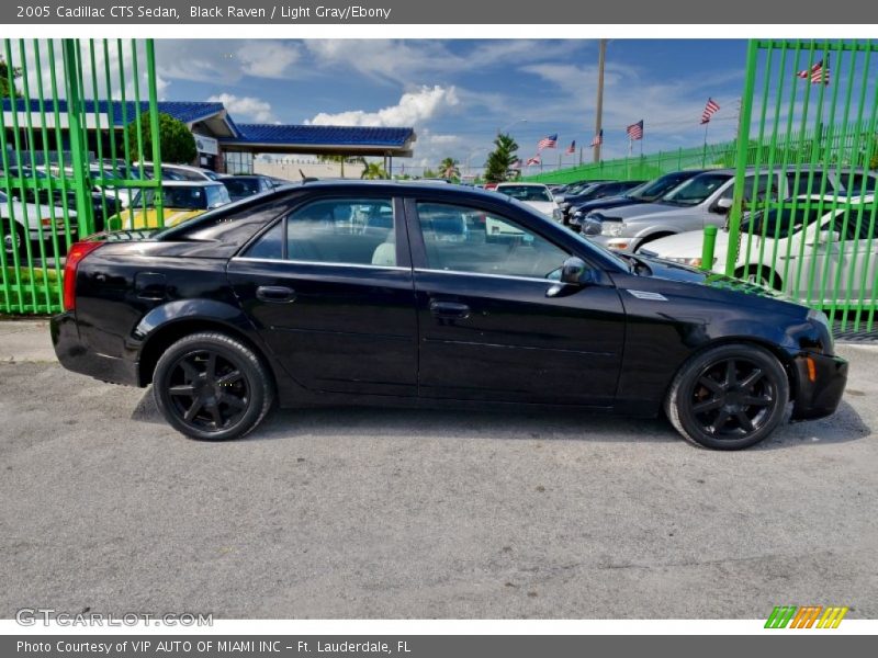 Black Raven / Light Gray/Ebony 2005 Cadillac CTS Sedan