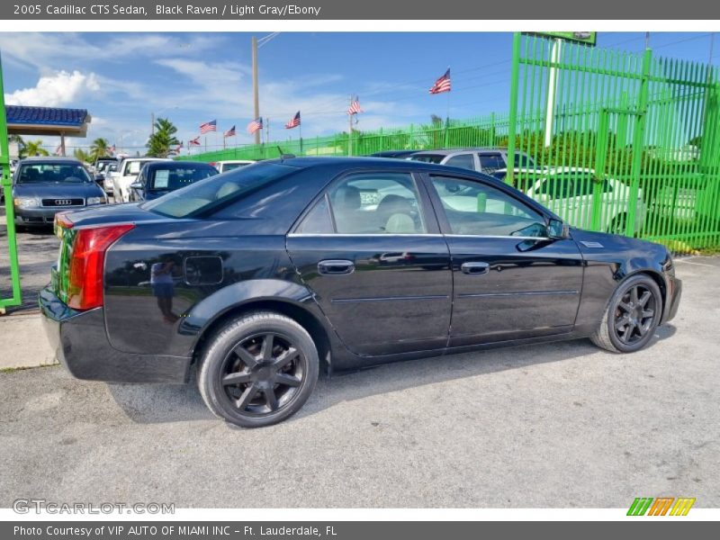 Black Raven / Light Gray/Ebony 2005 Cadillac CTS Sedan