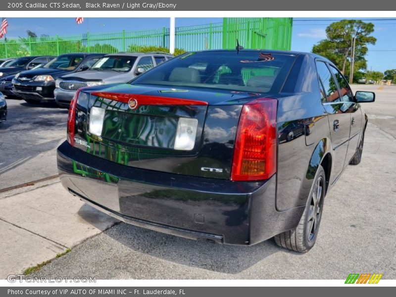 Black Raven / Light Gray/Ebony 2005 Cadillac CTS Sedan