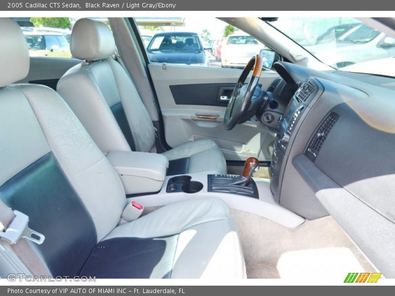 Black Raven / Light Gray/Ebony 2005 Cadillac CTS Sedan