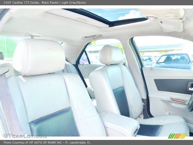 Black Raven / Light Gray/Ebony 2005 Cadillac CTS Sedan