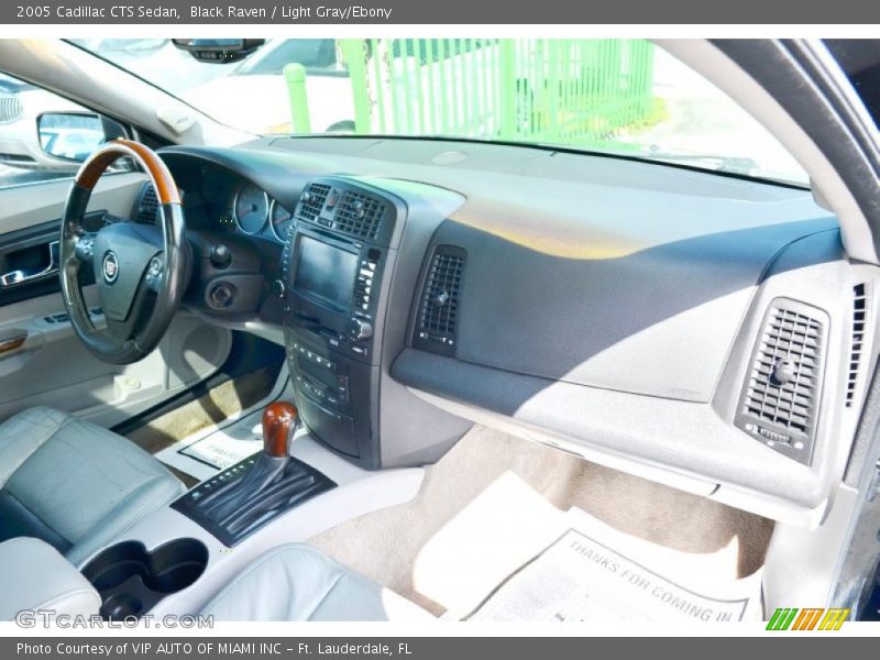 Black Raven / Light Gray/Ebony 2005 Cadillac CTS Sedan