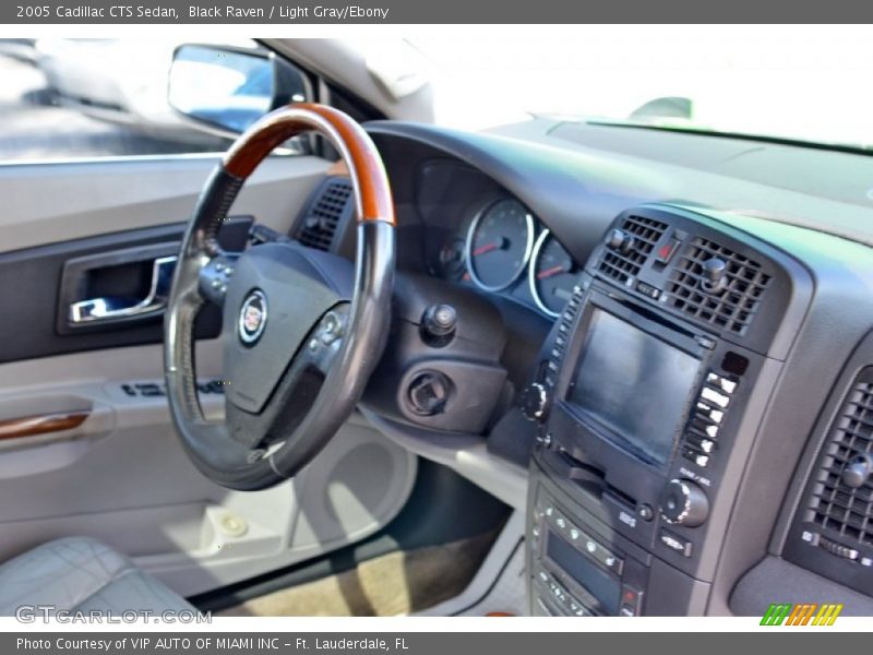 Black Raven / Light Gray/Ebony 2005 Cadillac CTS Sedan