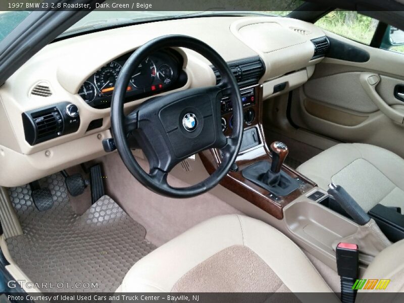 Beige Interior - 1997 Z3 2.8 Roadster 