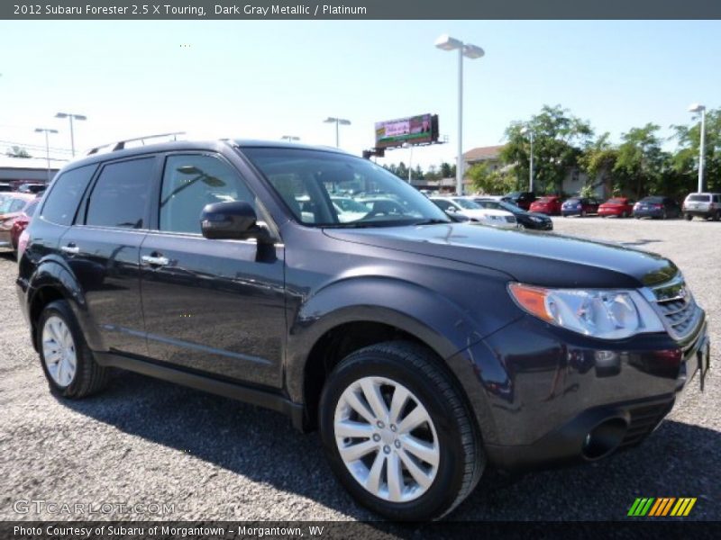 Dark Gray Metallic / Platinum 2012 Subaru Forester 2.5 X Touring