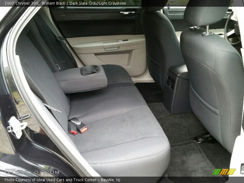 Brilliant Black / Dark Slate Gray/Light Graystone 2007 Chrysler 300