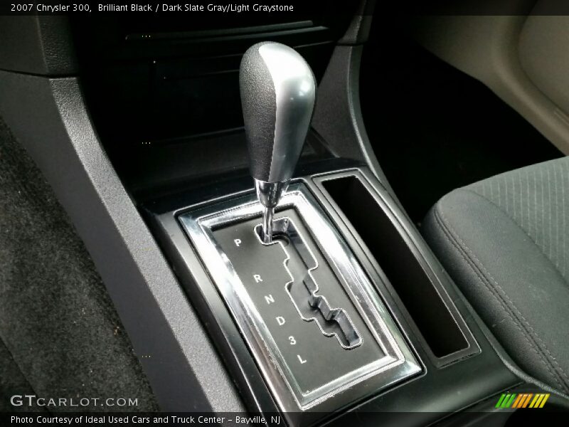 Brilliant Black / Dark Slate Gray/Light Graystone 2007 Chrysler 300
