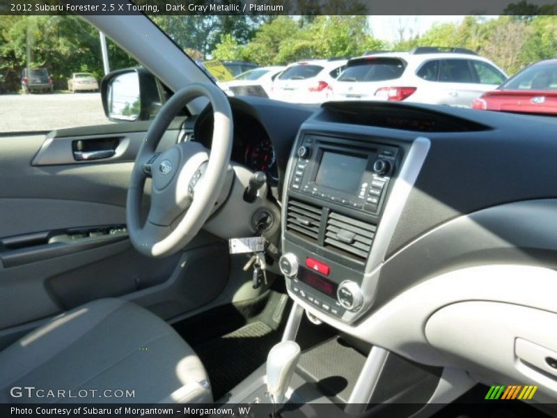 Dark Gray Metallic / Platinum 2012 Subaru Forester 2.5 X Touring