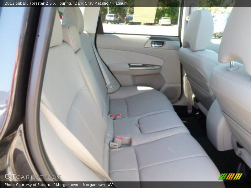 Dark Gray Metallic / Platinum 2012 Subaru Forester 2.5 X Touring