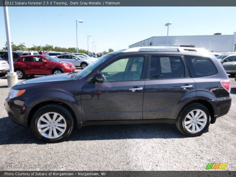 Dark Gray Metallic / Platinum 2012 Subaru Forester 2.5 X Touring