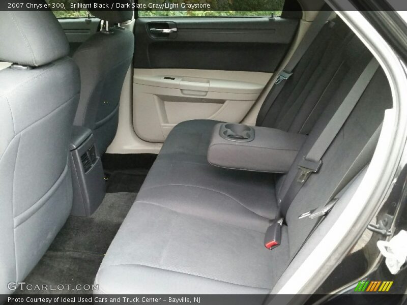 Brilliant Black / Dark Slate Gray/Light Graystone 2007 Chrysler 300