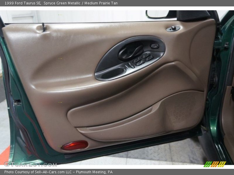 Spruce Green Metallic / Medium Prairie Tan 1999 Ford Taurus SE