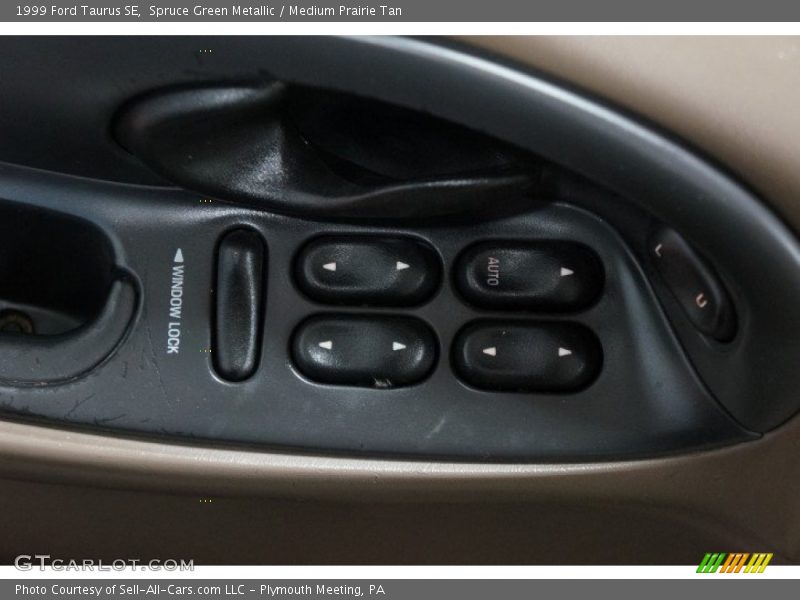 Spruce Green Metallic / Medium Prairie Tan 1999 Ford Taurus SE