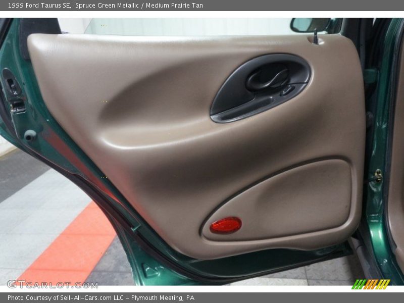 Spruce Green Metallic / Medium Prairie Tan 1999 Ford Taurus SE