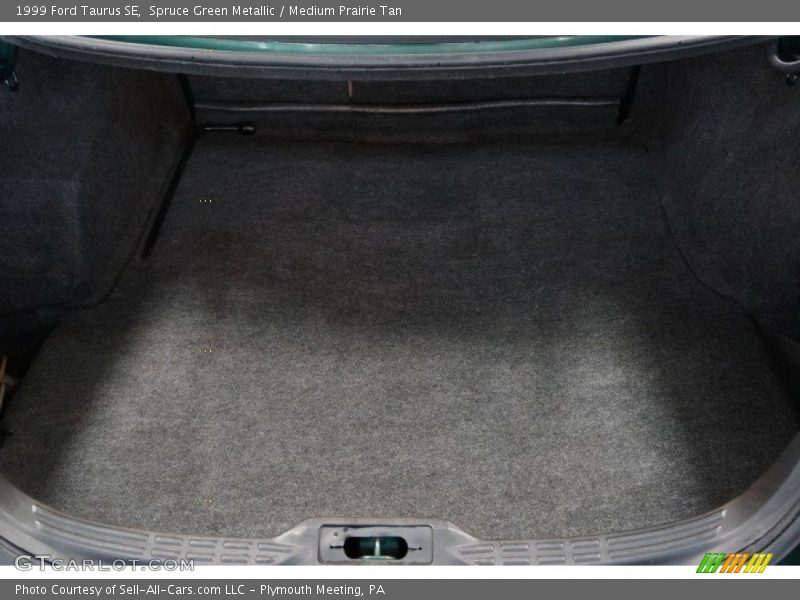 Spruce Green Metallic / Medium Prairie Tan 1999 Ford Taurus SE