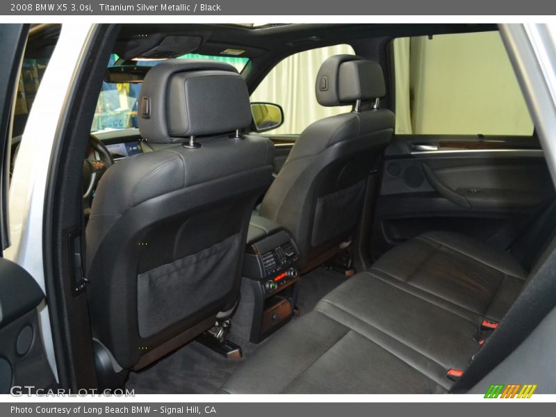 Titanium Silver Metallic / Black 2008 BMW X5 3.0si
