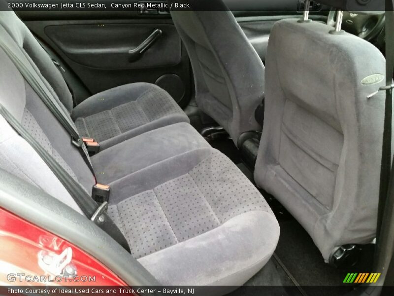 Canyon Red Metallic / Black 2000 Volkswagen Jetta GLS Sedan