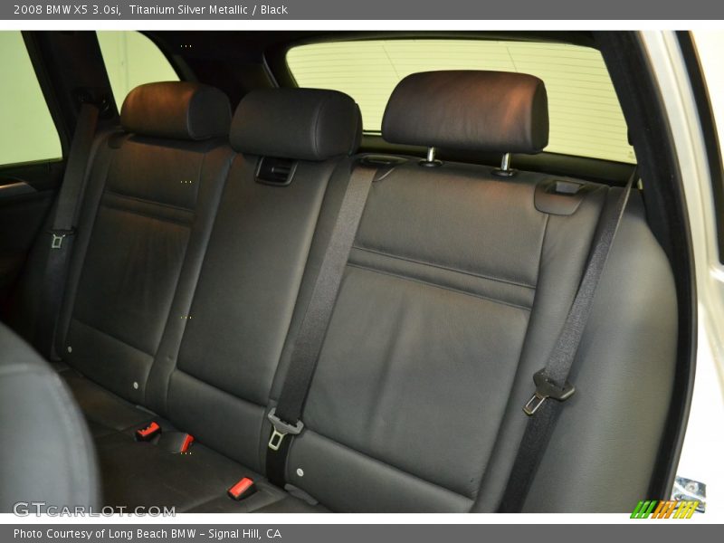 Titanium Silver Metallic / Black 2008 BMW X5 3.0si