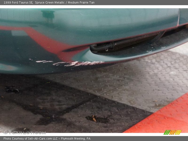 Spruce Green Metallic / Medium Prairie Tan 1999 Ford Taurus SE