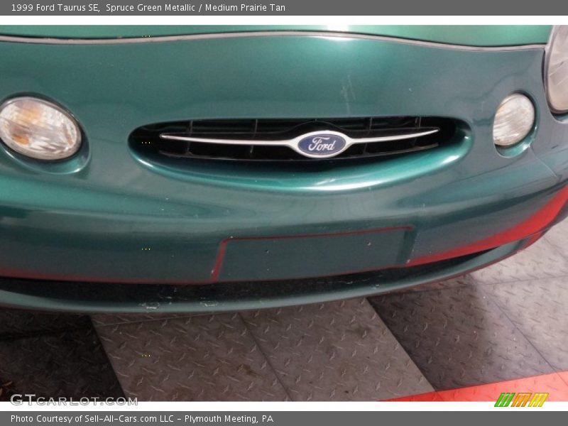 Spruce Green Metallic / Medium Prairie Tan 1999 Ford Taurus SE