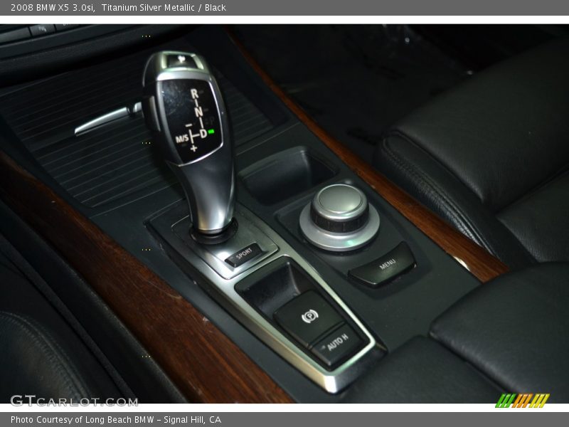 Titanium Silver Metallic / Black 2008 BMW X5 3.0si