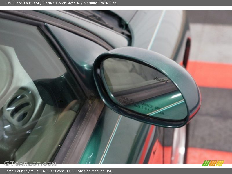 Spruce Green Metallic / Medium Prairie Tan 1999 Ford Taurus SE