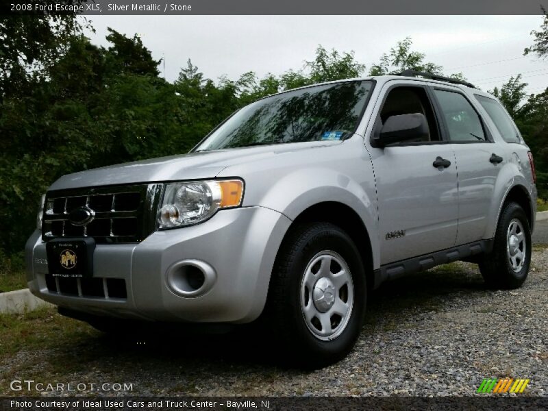 Silver Metallic / Stone 2008 Ford Escape XLS