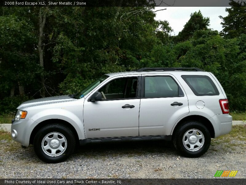 Silver Metallic / Stone 2008 Ford Escape XLS