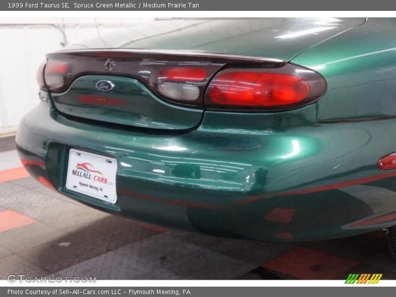 Spruce Green Metallic / Medium Prairie Tan 1999 Ford Taurus SE