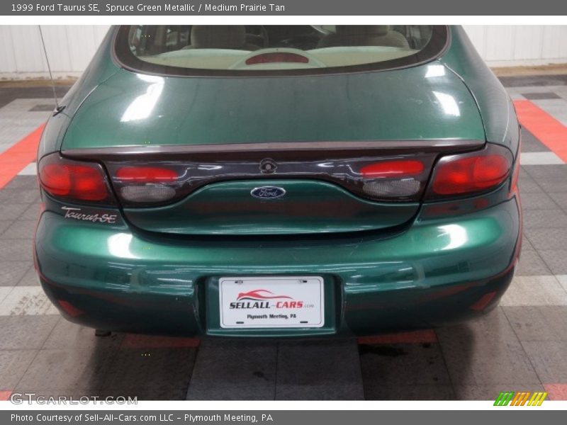 Spruce Green Metallic / Medium Prairie Tan 1999 Ford Taurus SE