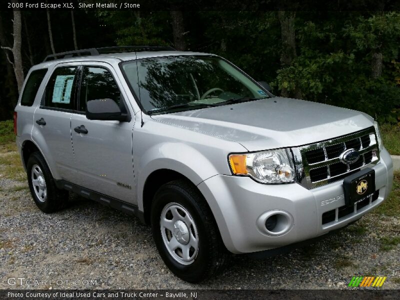 Silver Metallic / Stone 2008 Ford Escape XLS