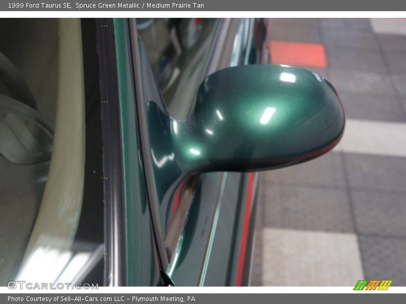 Spruce Green Metallic / Medium Prairie Tan 1999 Ford Taurus SE
