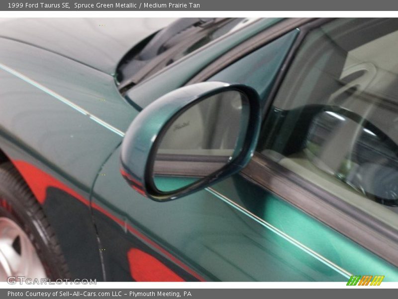 Spruce Green Metallic / Medium Prairie Tan 1999 Ford Taurus SE
