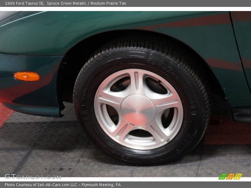 Spruce Green Metallic / Medium Prairie Tan 1999 Ford Taurus SE
