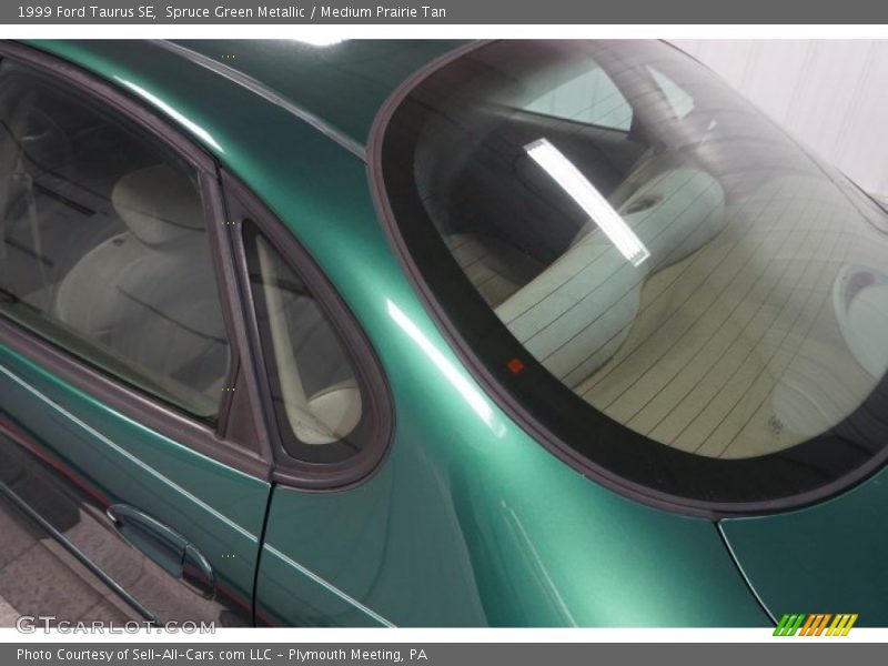 Spruce Green Metallic / Medium Prairie Tan 1999 Ford Taurus SE