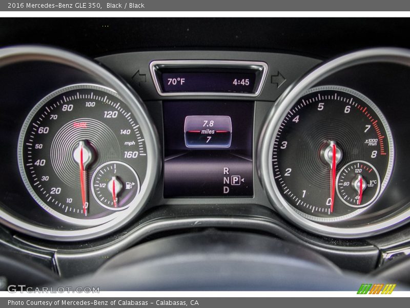 Black / Black 2016 Mercedes-Benz GLE 350