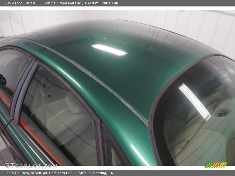 Spruce Green Metallic / Medium Prairie Tan 1999 Ford Taurus SE