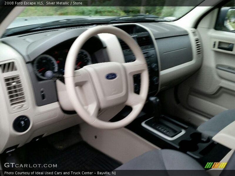 Silver Metallic / Stone 2008 Ford Escape XLS