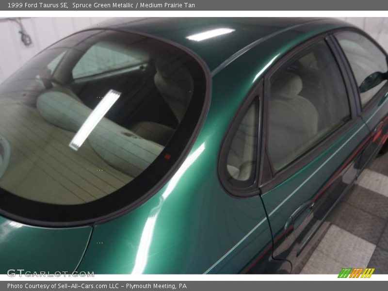 Spruce Green Metallic / Medium Prairie Tan 1999 Ford Taurus SE