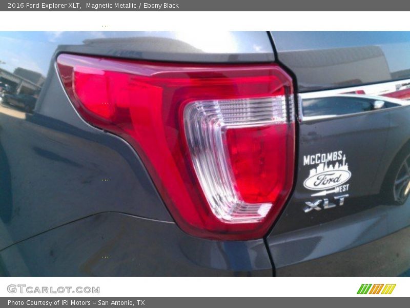 Magnetic Metallic / Ebony Black 2016 Ford Explorer XLT