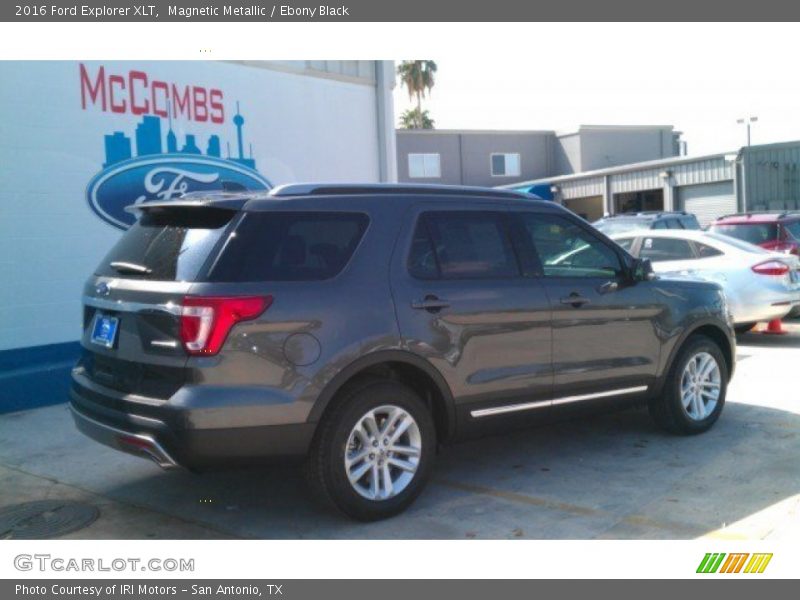 Magnetic Metallic / Ebony Black 2016 Ford Explorer XLT