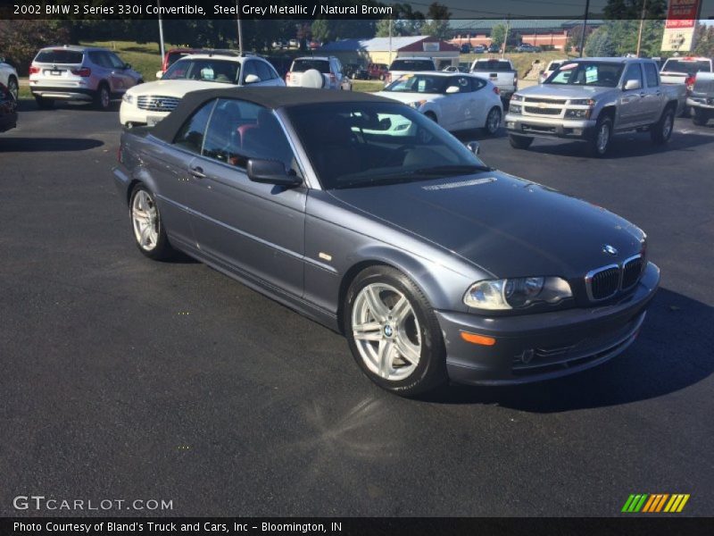 Front 3/4 View of 2002 3 Series 330i Convertible