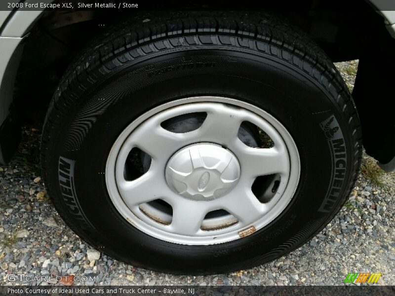 Silver Metallic / Stone 2008 Ford Escape XLS