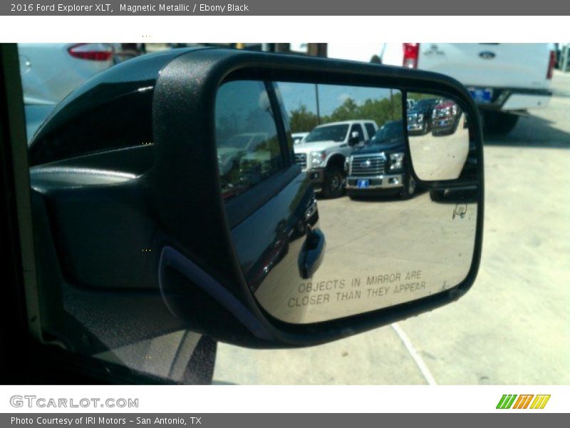 Magnetic Metallic / Ebony Black 2016 Ford Explorer XLT
