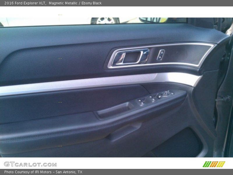 Magnetic Metallic / Ebony Black 2016 Ford Explorer XLT